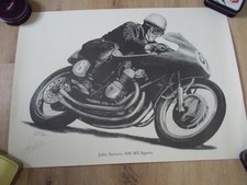 John surtees signed very large - john,