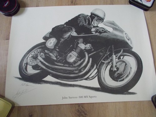 John surtees signed - signed, very
