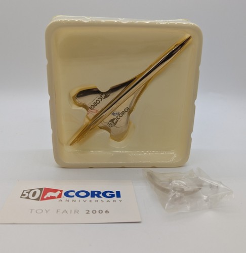 Corgi 2006 gold - corgi, concorde