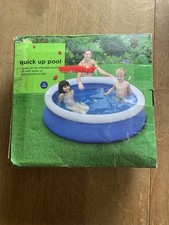 Quick up Pool/quick set up inflatable pool/fill with water or balls for lots