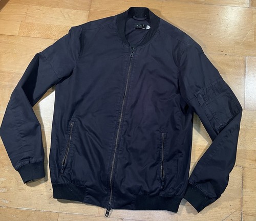 Dstld black nylon ma1 - dstld,