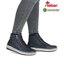Remonte Womens Blue Leather