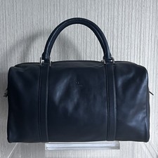 Le Tanneur Black Leather Duffle Bag 19” Ex-Display Unused