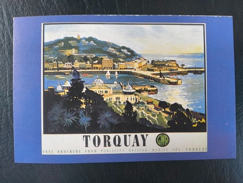 Torquay harbor scene 1947 - , gwr