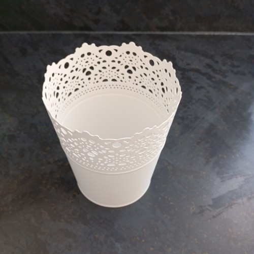 Ikea skurar plant pot white - pot,