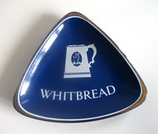 Large Whitbread Pub Ashtray Gresley Ware T.G. Green Vintage 1970s 1980s Man Cave