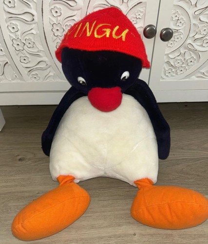 Vintage very rare pingu plush - very,