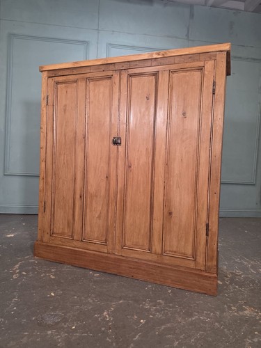 Antique pine cupboard - antique,
