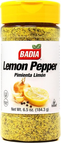 Badia lemon pepper seasoning - lemon,