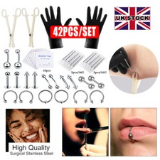 42pcs body piercing kit - 42pcs,
