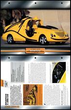 Rinspeed X-Dream - 1999 - Prototypes - Atlas Dream Cars Fact File Card