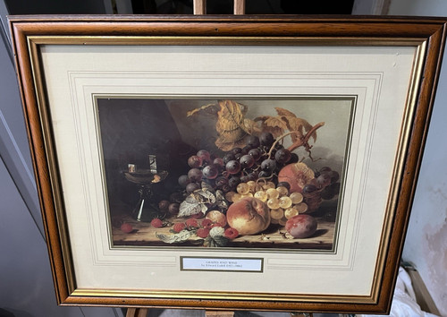 Vintage framed print edward - framed,