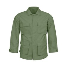 Army Jacket Original US BDU Combat Lightweight Coat Ripstop Cotton Uniform Olive