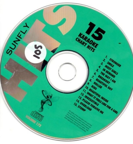 Sunfly karaoke hits volume - hits, 172
