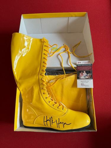 Hulk hogan autographed - hulk, hogan,