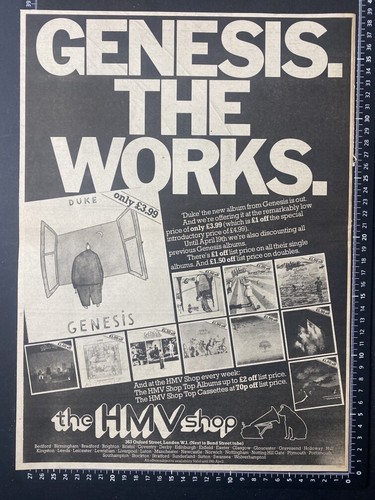Genesis the works - works, 1980