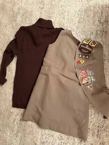 Vintage brownie uniform - vintage,