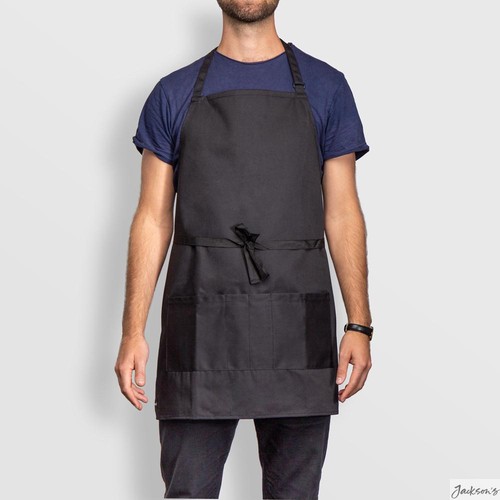 Jackson artists apron - :,