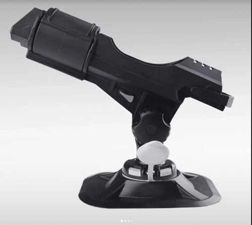 Glue fishing rod holder - on,