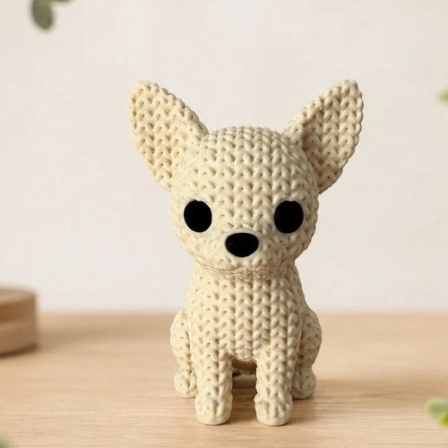Chihuahua cream dog ornament - chihuahua,