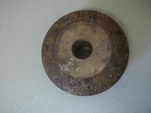 Vintage wooden pulley - vintage,