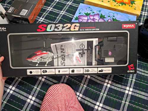 Syma s032g channel rc - s032g, 3.5-channel