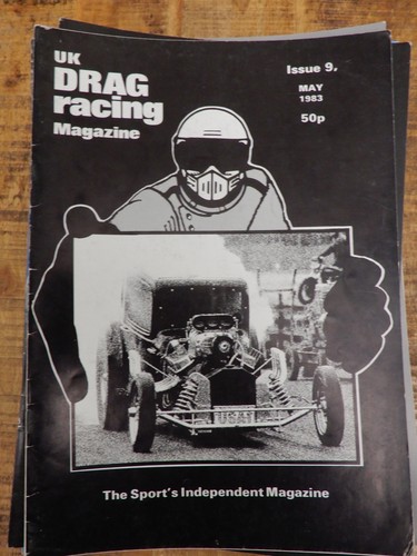 Drag racing magazine issue - magazine,