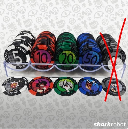 Helluva boss poker chips - helluva,