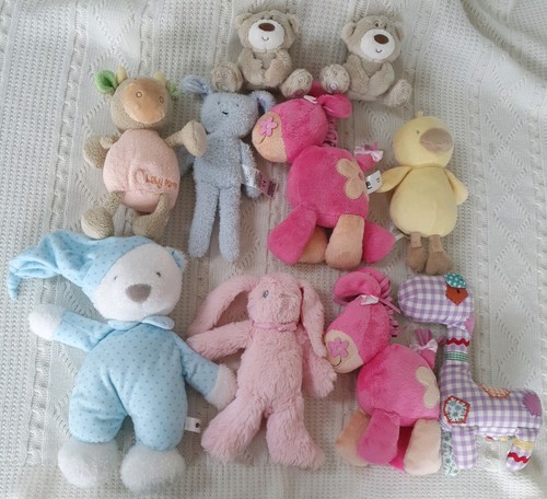 Bundle soft toy rattle - 10,