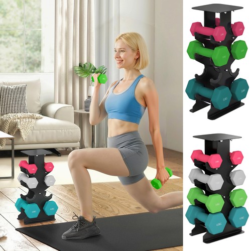 Hex dumbbells set - set, with
