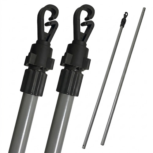 Extendable washing prop - washing, pole