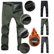 Mens Fleece Lined Trousers