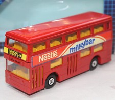 MATCHBOX - K-15 THE LONDONER - DAIMLER DMS FLEETLINE BUS - NESTLE MILKYBAR ADS