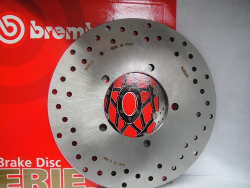 Rear brake disc - rear, gold