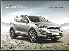 Hyundai Santa Fe 2012-14 UK Market Sales Brochure Style Premium SE 2.2 CRDi