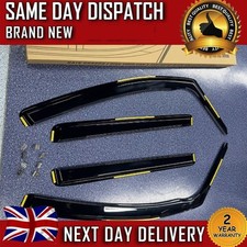 4pcs Wind Deflectors With Clips FOR VAUXHALL ZAFIRA B MK2 2005-2014 5 Door MPV