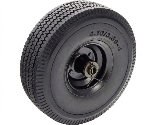Black metal foam wheel - foam, size