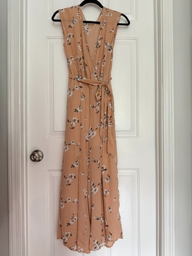 Sienna sky floral faux - sienna,