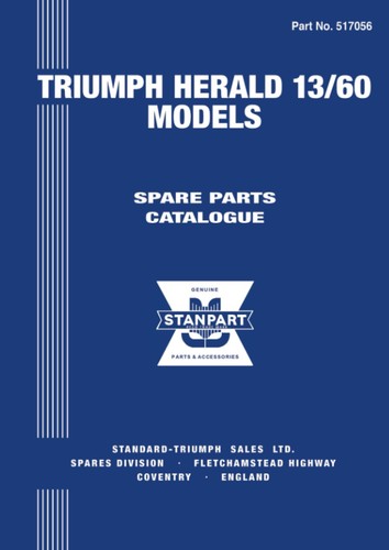 Triumph herald models - herald, 13/60