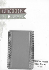 Cutting Edge Dies Picot Panel cutting die for cardmaking, scrapbooking, crafts
