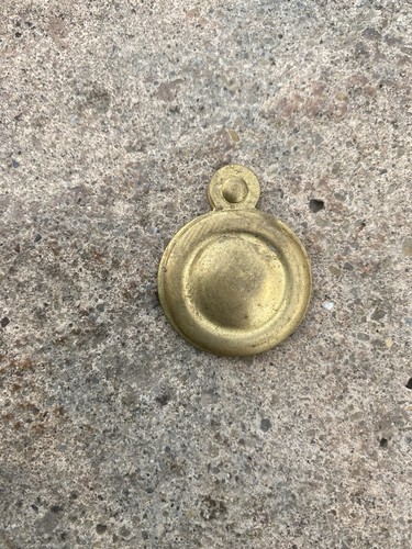 Late vintage round brass - vintage,