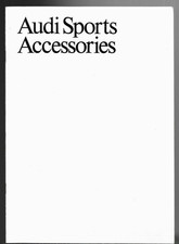 Audi Sports Accessories