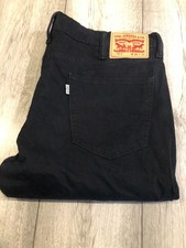 MEN'S LEVI'S 511 SLIGHT STRETCH JEANS 38" WAIST X 32" LEG  - BLACK