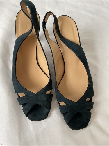 Hobbs london navy - navy, suede
