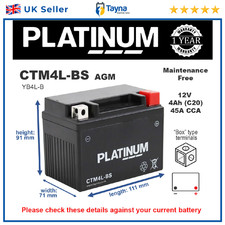 CTM4L-BS PLATINUM AGM
