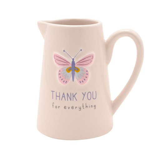 Love life embossed - love, jug