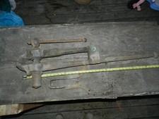  Antique Vtge Blacksmith Post