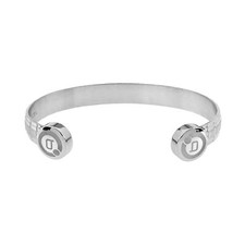 Bioflow Magnetic Therapy Lux Double Finish Bangle - From Bioflow Direct