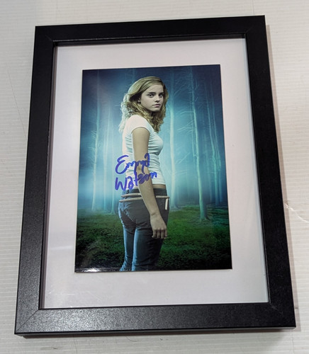 Emma watson hand signed - watson,