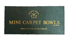 Mini Carpet Bowls Townsend